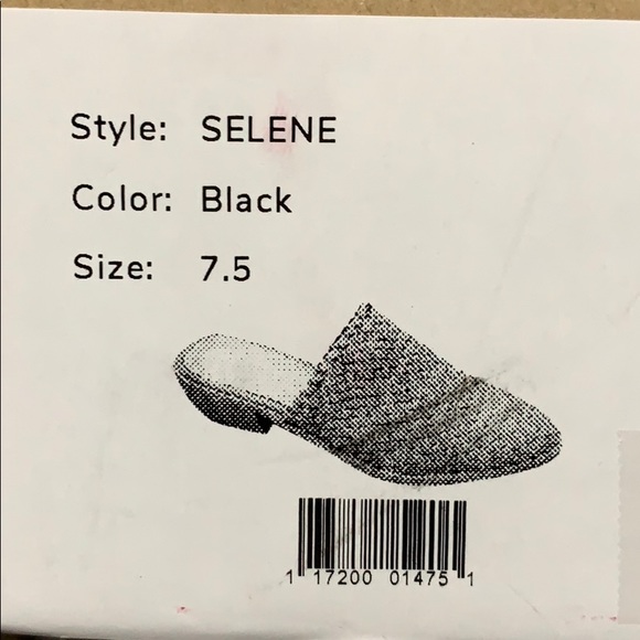 NIB Selene Basketweave mules - Picture 4 of 4